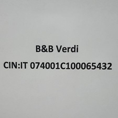 B&B Verdi Brindisi Kültér fotó